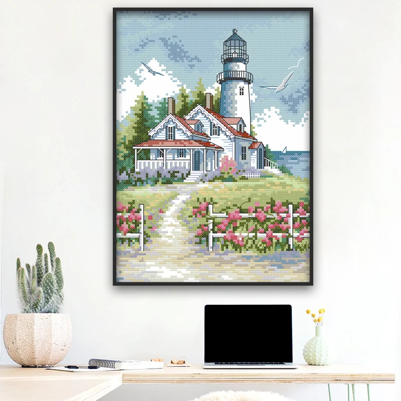 Title 4, Çapraz dikiş deniz feneri dekorasyonu