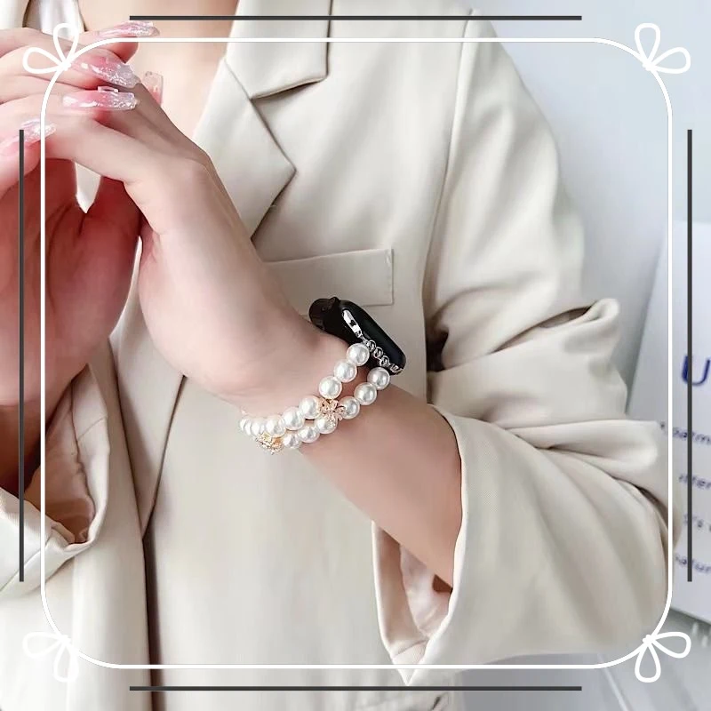Title 7, S9 Strap Affordable Luxury Style Silver Butterf...