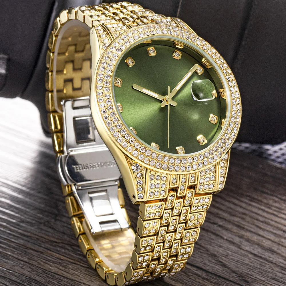 Reloj Cuarzo para Hombre con Calendario de Moda Muestra la Fecha. Elegante y Preciso, Ideal para el Hombre Moderno. Mantén la Hora y el Estilo al Día. — foto 1