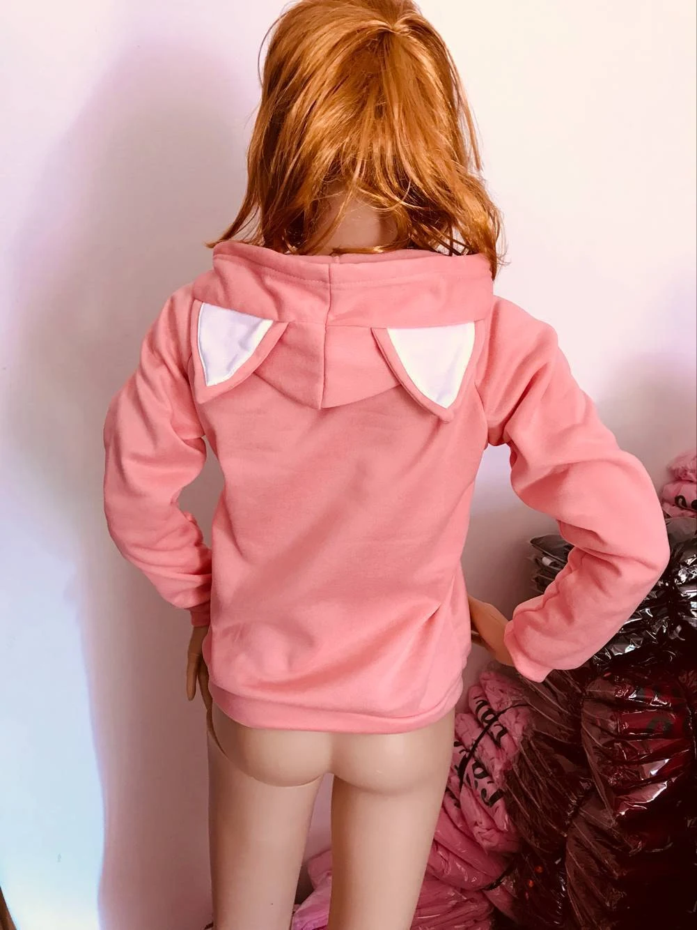 Lockere Kapuzenpullover mit Katzenmuster für entspannte Tage. Bietet Komfort und einen coolen Look für Katzenliebhaber. Jetzt bestellen! — foto 6