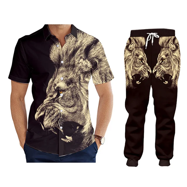 Men's Casual Tracksuit Hoodie Pants with 3D Printing, Comfortable and Stylish Outfit for Everyday Wear — photo 5