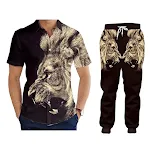 Men's Casual Tracksuit Hoodie Pants with 3D Printing, Comfortable and Stylish Outfit for Everyday Wear — photo 5