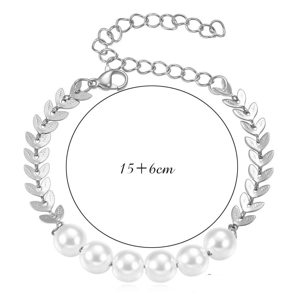 Pulseira feminina de aço titânio com aplicações fashion Um acessório elegante e duradouro. Combine estilo e sofisticação com esta pulseira que realça a beleza feminina. — foto 14