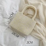 Bolsa de pérolas feminina, bolsa mensageiro mini retrô estilo ocidental. Leve seu estilo selvagem com esta bolsa perfeita para o dia a dia. — foto 6