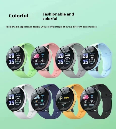 Title 2, Wodoszczelny smartwatch z pomiarem tętna do kom...