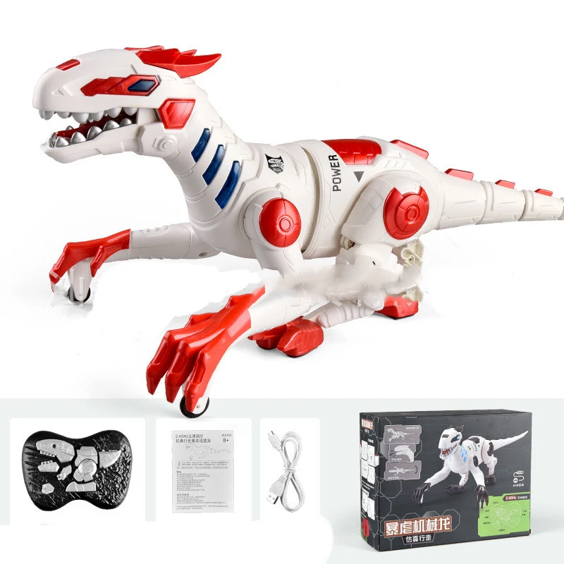 Brinquedo de Dinossauro Andador Inteligente e Fashion para Meninos. Interativo, com movimentos realistas, estimulando a brincadeira. — foto 3