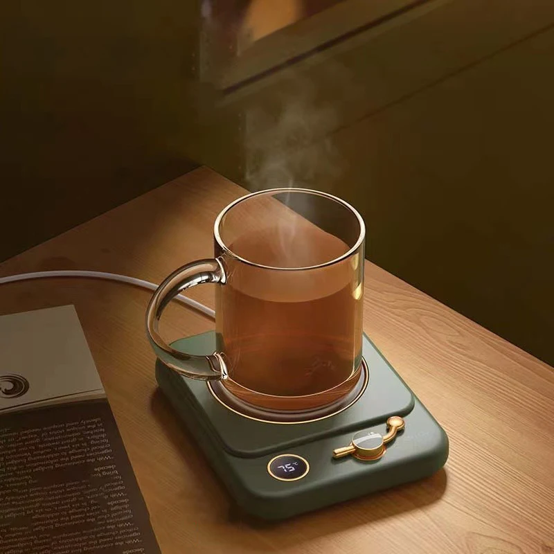Milk Heating Insulation Base Desktop Digital Display Warming Pad. Safely warms milk, maintains ideal temperature for eas — photo 2