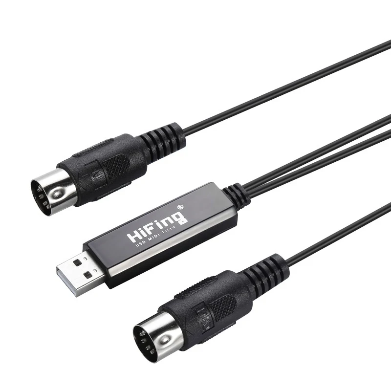 Title 5, Cabo USB para MIDI para Teclado Eletrônico Conv...