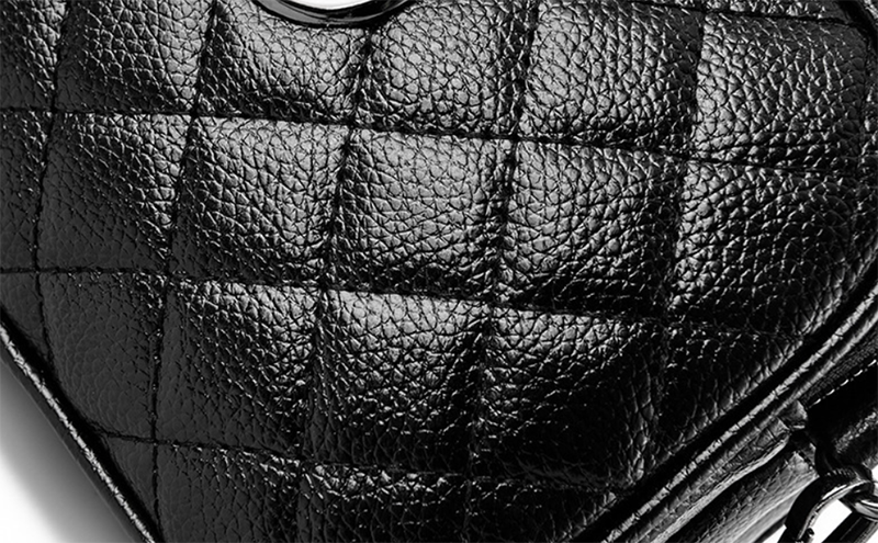 Title 9, Bolsa de ombro fashion com três zíperes, alça l...