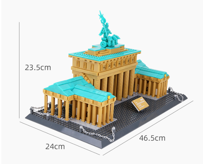 Title 6, Childrens Building Blocks Model DIY Plug-in To...