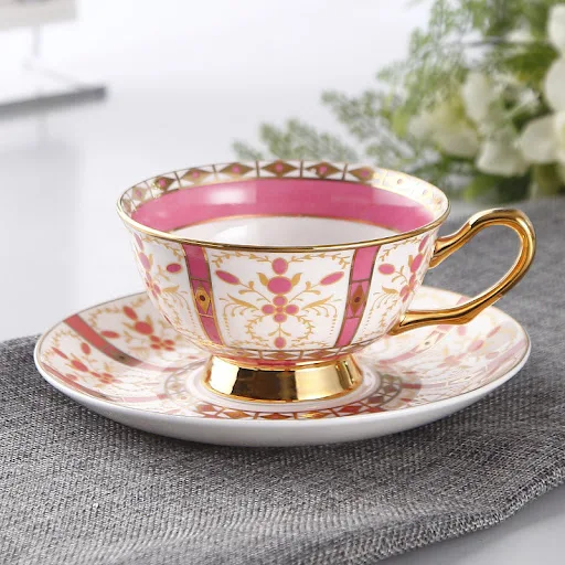 Title 1, European Style Coffee Set Bone China English Af...