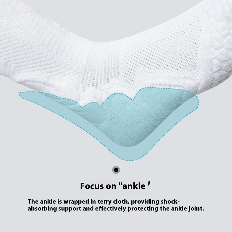 Long Wear-resistant Non-slip Jogging Sports Socks — photo 7