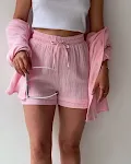 Conjunto casual de duas peças com camisa de manga longa, perfeito para um visual confortável e estiloso. Ideal para o dia a dia e lazer. — foto 5