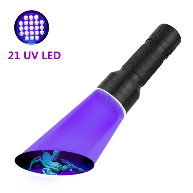 Title 3, Ultraviolet Black Light Flashlight for stain de...