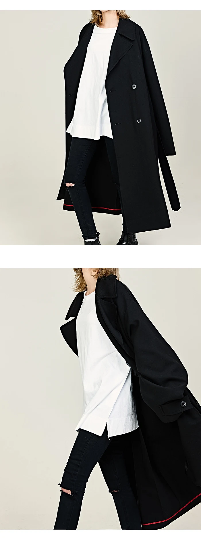 Title 4, New Long Mens Trendy Loose Jacket Provides Com...