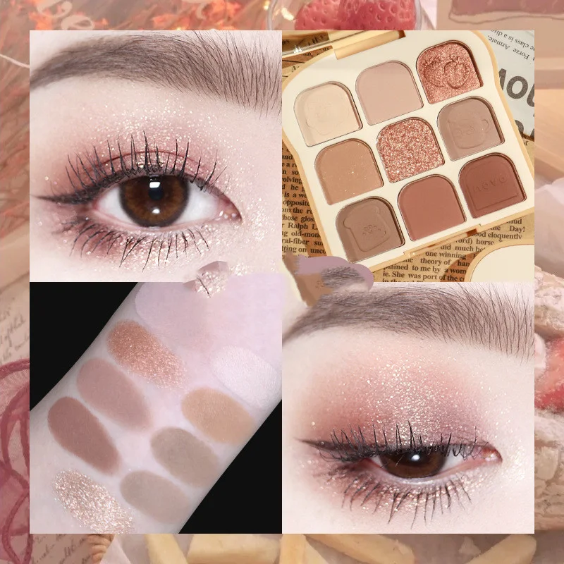 Title 1, Blush All-in-one Ins Neun-Farben Lidschattenpal...