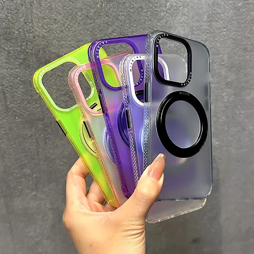 Title 4, Colorful Rotating Magnetic Bracket Transparent ...