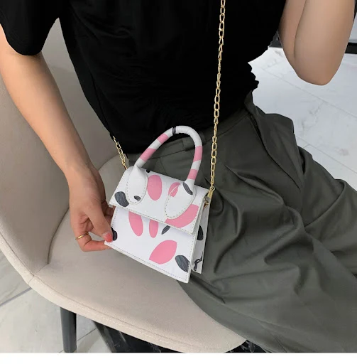Title 16, Bolsa feminina mini de moda com cores doces, id...