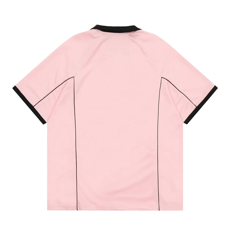 Title 12, American Street contrasterende polokraag Raglan...