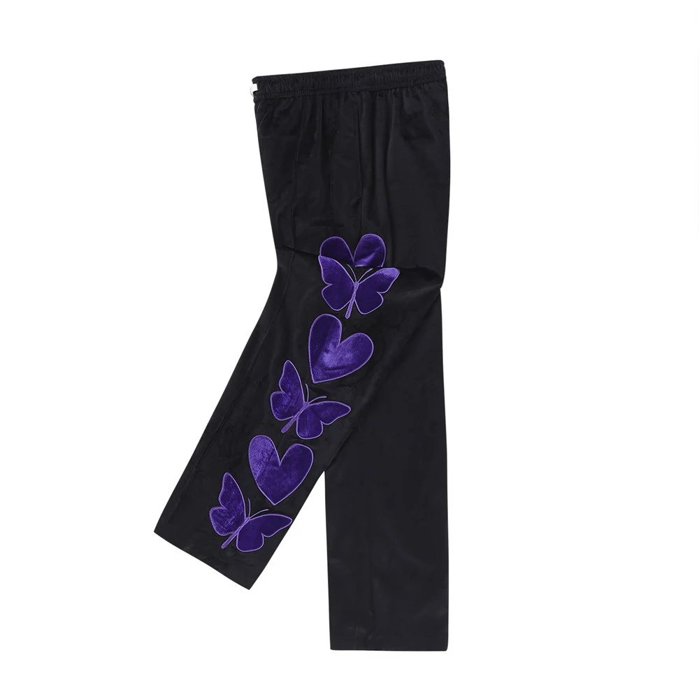 Title 8, Mens Loose Design Pants with Mopping Feeling f...