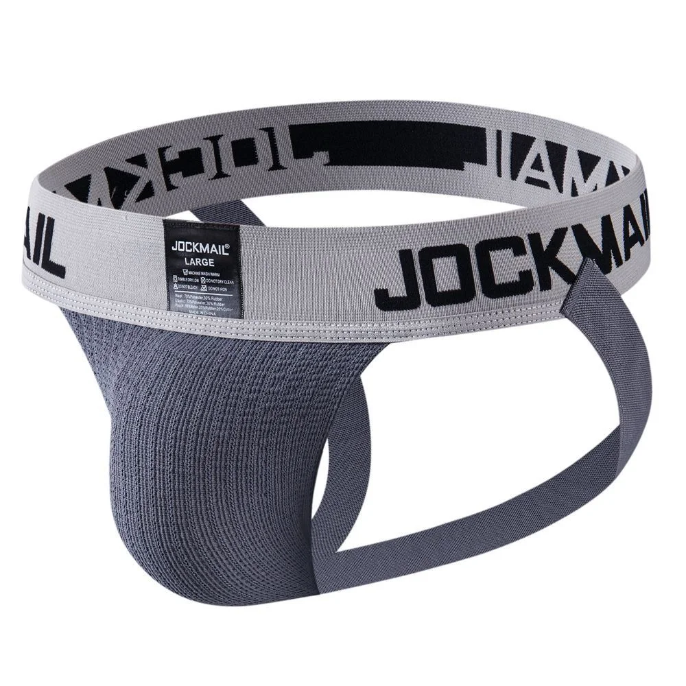 Men's Thong Mesh Elastic Big Bag, providing comfort and breathability. Designed for enhanced support and freedom of move — photo 3
