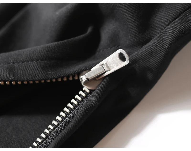 Title 11, Leather rope stretch slim zipper pants