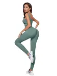 European and American knitted thread seamless brassiere trousers 2-piece suit, offering comfort and a stylish fit. — photo 8