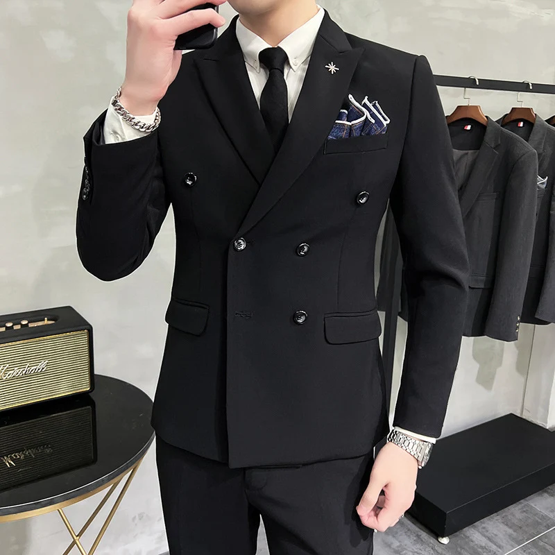 Terno social masculino britânico de alta qualidade para homens. Ideal para negócios e eventos formais, proporcionando elegância e sofisticação. — foto 22