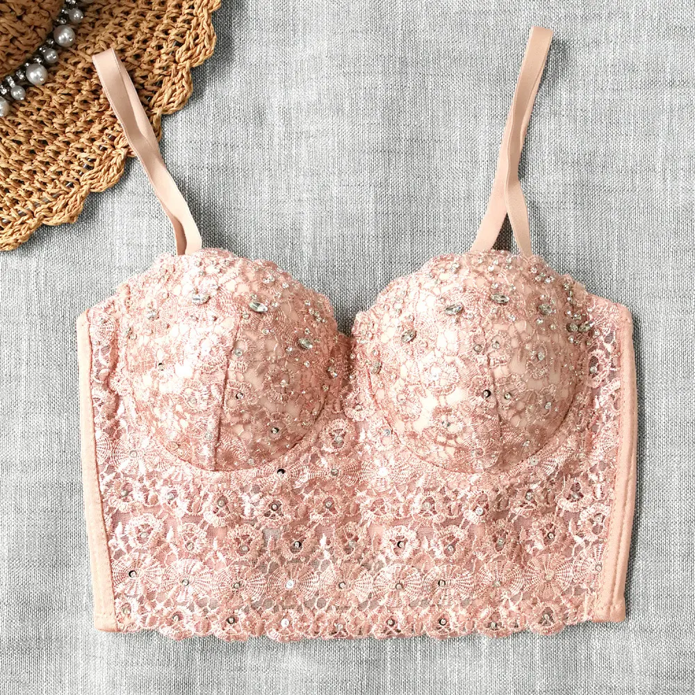 Dames camisole top met spaghettibandjes en kant. Perfect als topje of onderkleding. Biedt comfort en een elegante uitstraling. — foto 6