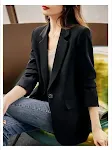 Women's Casual Design Long Sleeve Suit Coat Versatile and stylish outerwear Perfect for work or leisure Comfortable and — photo 8