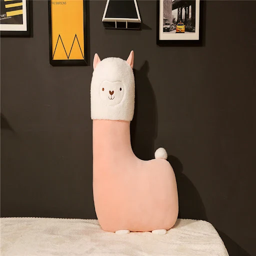 Title 4, Boneca de travesseiro alpaca fofa e macia, perf...