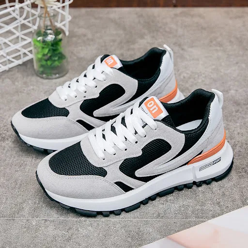 Title 2, Colorblock sneakers met platformzool voor dames...
