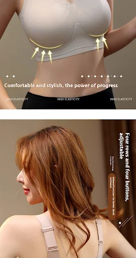 Title 2, Sutiã fino ajustável plus size anti-flacidez. C...