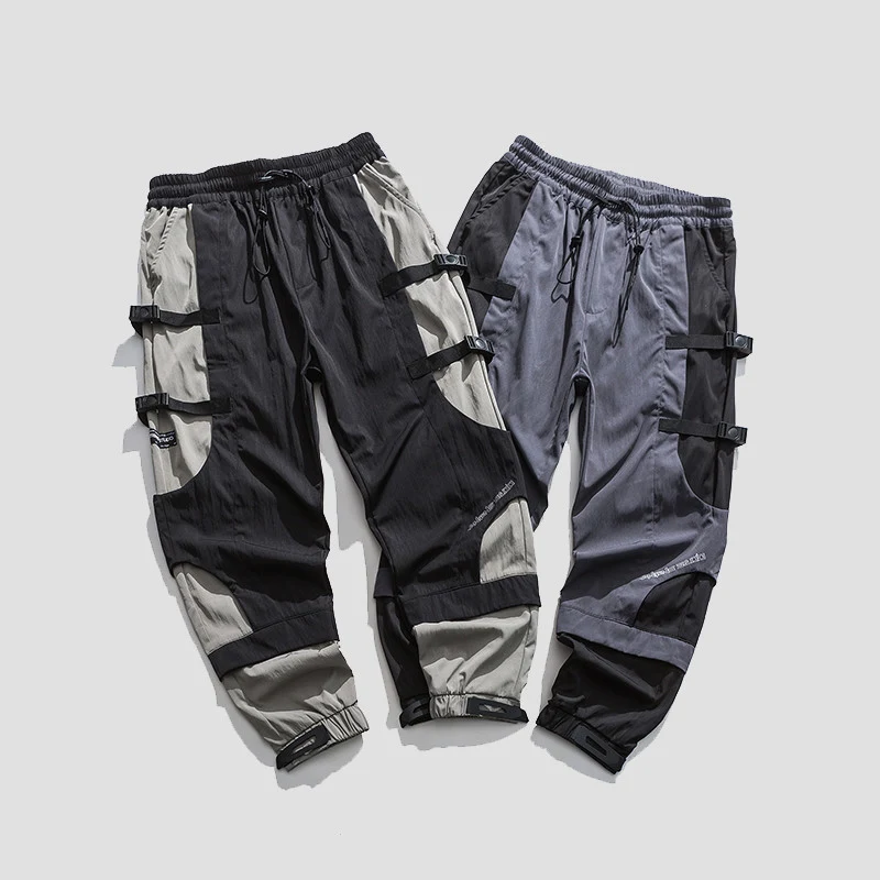 Herfst- en winterbroek met contrasterende stiksels. Comfortabele pasvorm en stijlvol ontwerp voor warme en modieuze looks in de koude maanden. — foto 2