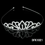 Koreaanse bruidskroon haarband met diamantlegering voor dames, haaraccessoires, band, sieraden voor meisjes en kinderen, groothandel — foto 10
