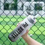Mirror E-commerce Frosted Large Capacity Fitness Portable Sports Enhance your fitness routine with this large capacity, — photo 14