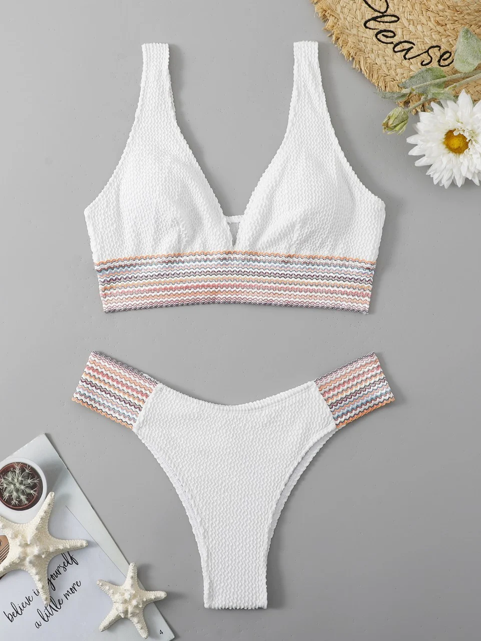 Women's Fashion Casual Exercise Split Swimsuit Comfortable and Stylish for Swimming and Water Activities Perfect for Wor — photo 5