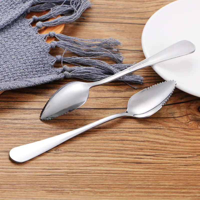 Baby Stainless Steel Scraper with Serrated Edge. Gently Removes Food Residue. Hygienic, Durable, and Easy to Clean. Perf — photo 5