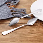 Baby Stainless Steel Scraper with Serrated Edge. Gently Removes Food Residue. Hygienic, Durable, and Easy to Clean. Perf — photo 5