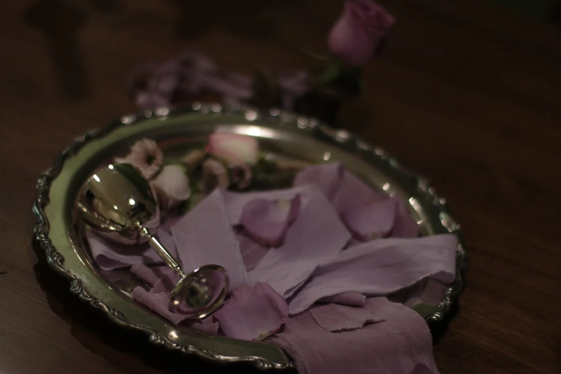 Handmade Botanical Dyed Raw Edge Vintage Wedding Ribbon adds rustic charm, natural elegance, and unique style to your we — photo 2