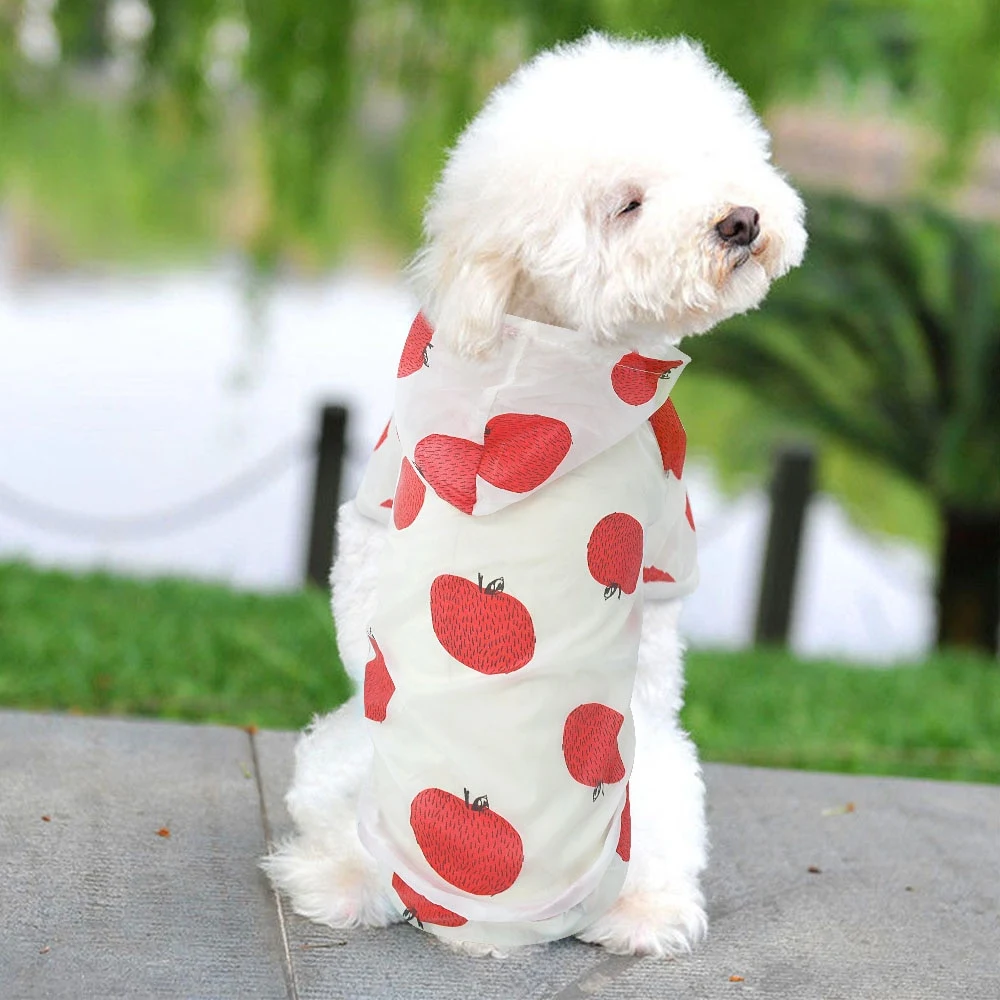 Title 11, Dog thin breathable fruit sun protection clothi...