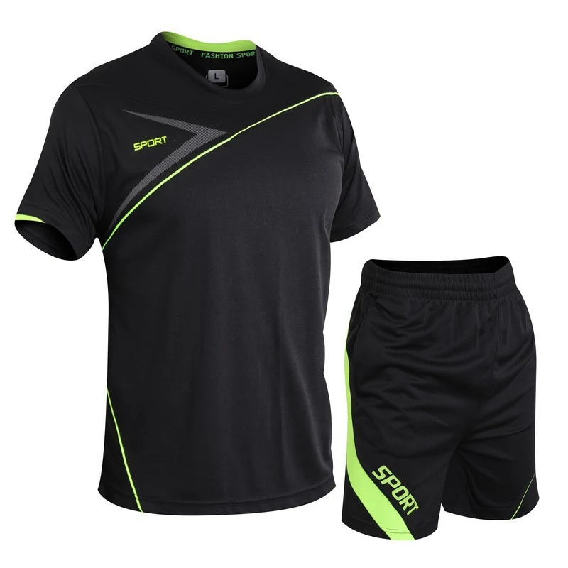 Completo Sportivo da Corsa Uomo Casual Traspirante Leggero Asciugatura Rapida Comodo Ideale per Running e Allenamento — foto 4