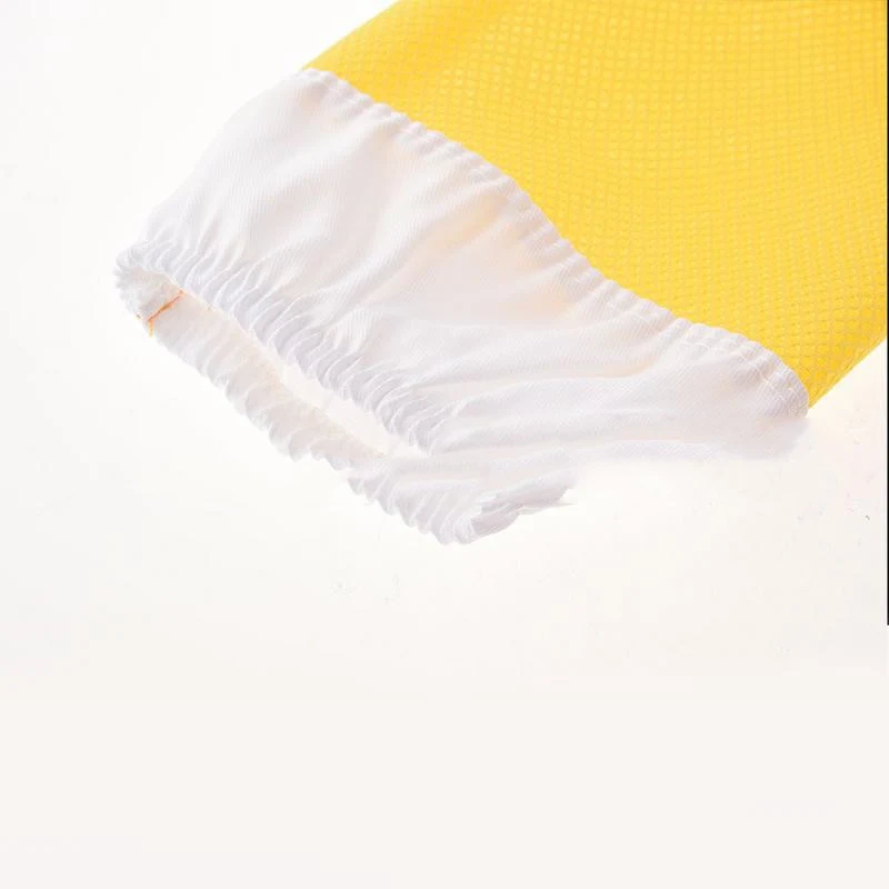 Title 1, Yellow Fourdrinier Sheepskin Gloves for Beekeeping