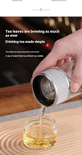 Title 5, Glass Double Wall Heat Resistant Tea and Water ...