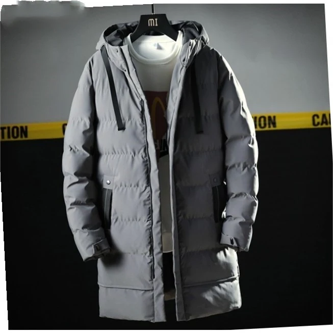 Title 3, New Mens Parka Long Winter Thick Warm Coat Sta...