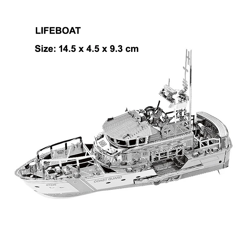 Title 16, Aipin 3D Metal Assembly Model DIY Puzzle Ship D...