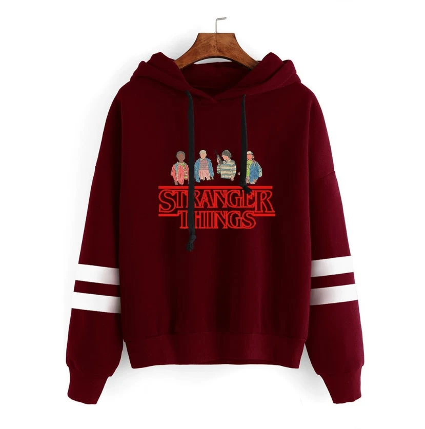 Gestreifte Kapuzenpullover von Stranger Things — foto 1