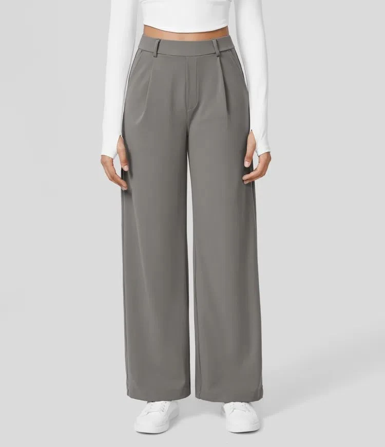 Title 3, European and American High Waist Pocket Cropped...