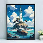 Tiangong Digital Oil Painting DIY Decorative Painting. Create your own art, decorate your home, and enjoy a relaxing and — photo 3
