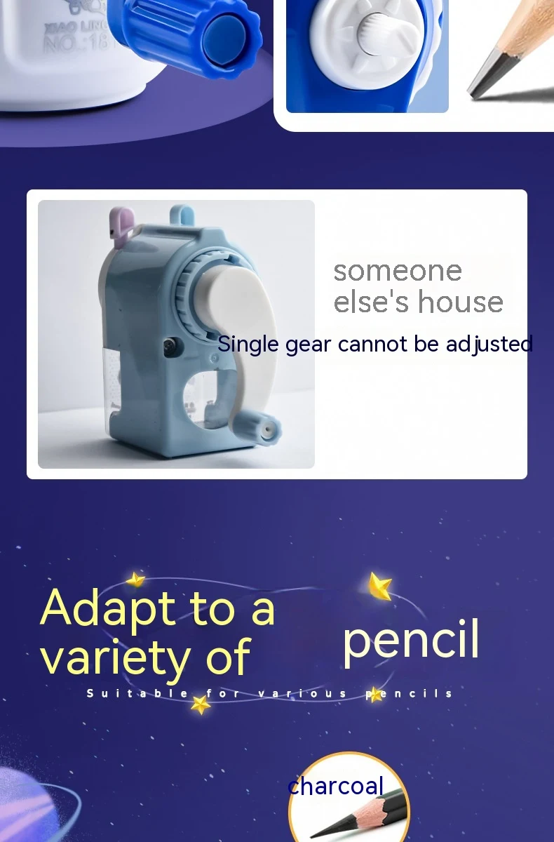 Title 4, Kinder Cartoon Astronaut Modell Bleistiftspitze...